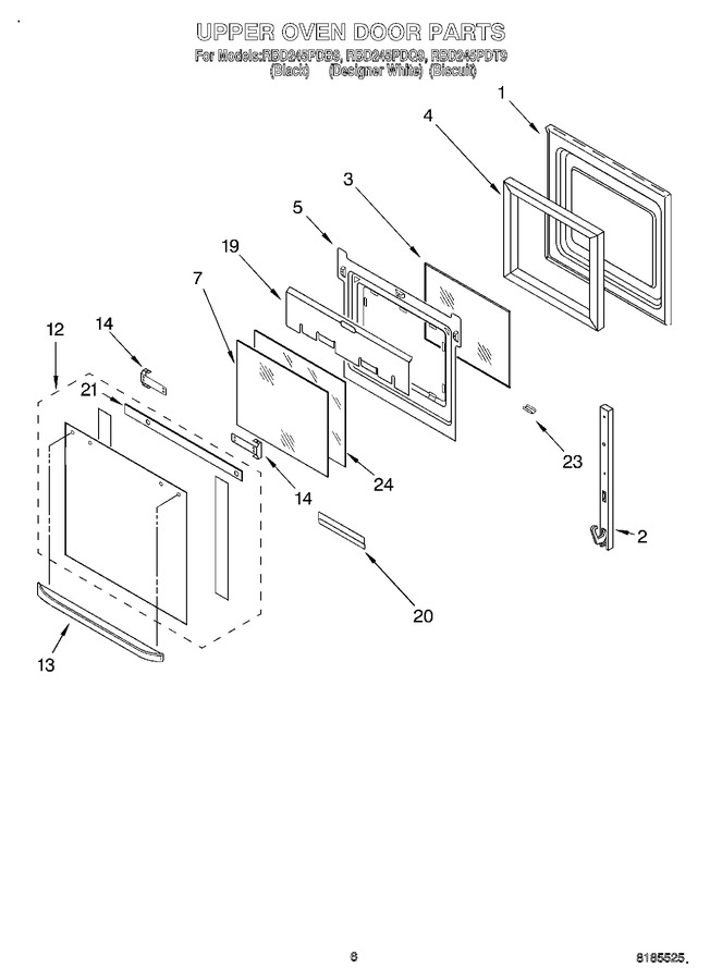 Diagram for RBD245PDQ9