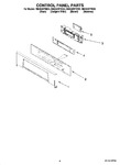 Diagram for 06 - Control Panel Parts