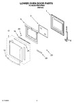 Diagram for 03 - Lower Oven Door Parts