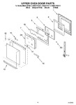 Diagram for 04 - Upper Oven Door