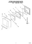 Diagram for 04 - Upper Oven Door