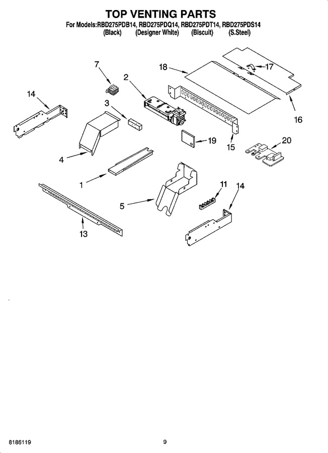 Diagram for RBD275PDS14