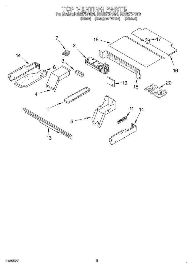 Diagram for RBD275PDT9