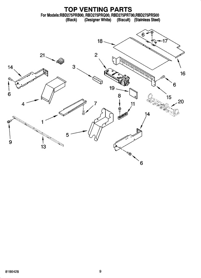 Diagram for RBD275PRQ00