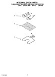 Diagram for 05 - Internal Oven Parts