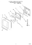 Diagram for 04 - Upper Oven Door