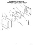 Diagram for 04 - Upper Oven Door