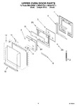 Diagram for 04 - Upper Oven Door