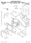 Diagram for 01 - Lower Oven Parts