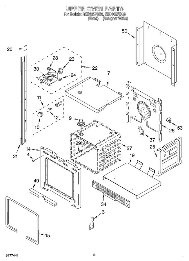 Diagram for RBD305PDQ8