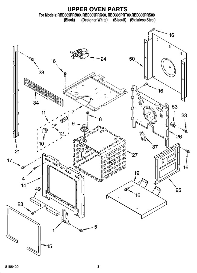 Diagram for RBD305PRQ00