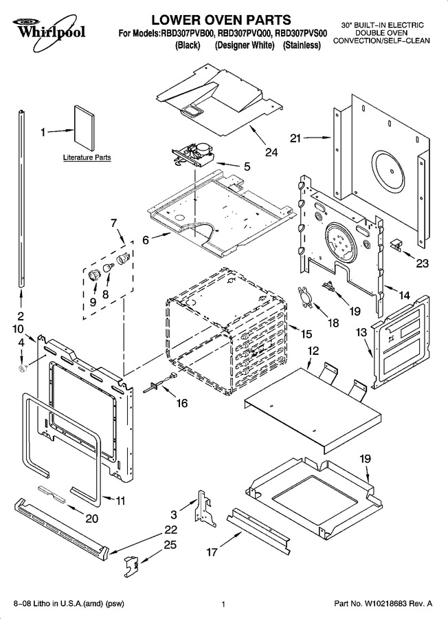 Diagram for RBD307PVS00