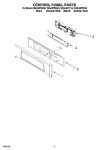 Diagram for 02 - Control Panel Parts