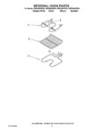 Diagram for 04 - Internal Oven Parts