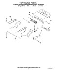 Diagram for 05 - Top Venting Parts