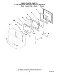 Diagram for 03 - Oven Door Parts