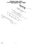 Diagram for 04 - Control Panel Parts