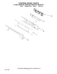 Diagram for 02 - Control Panel Parts