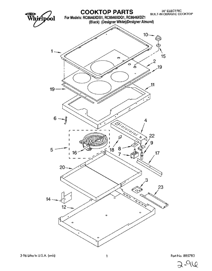 Diagram for RC8646XDQ1