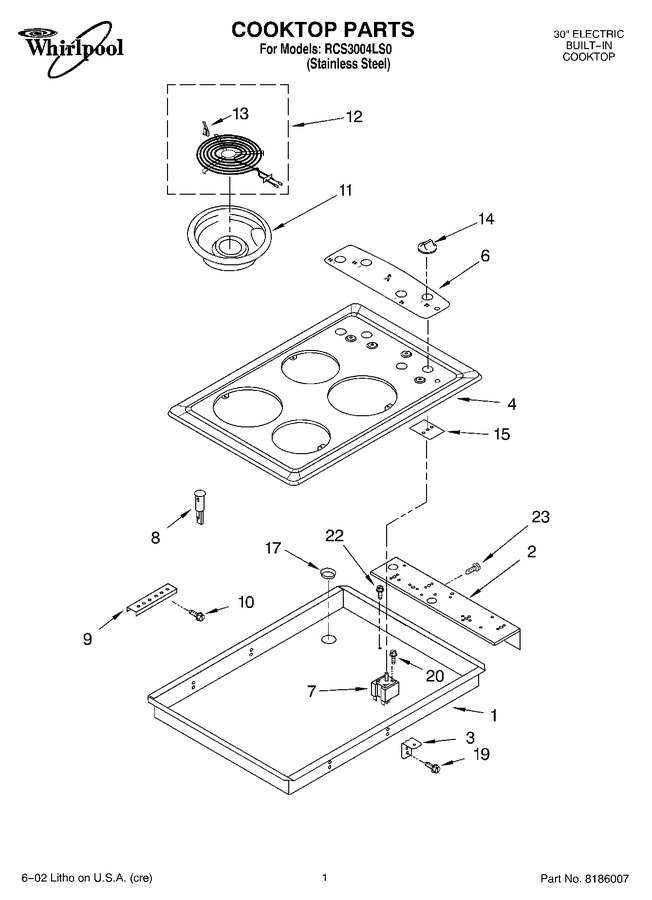 Diagram for RCS3004LS0