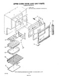 Diagram for 07 - Upper Oven And Unit