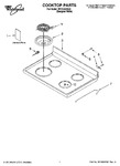 Diagram for 01 - Cooktop Parts