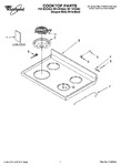 Diagram for 01 - Cooktop Parts