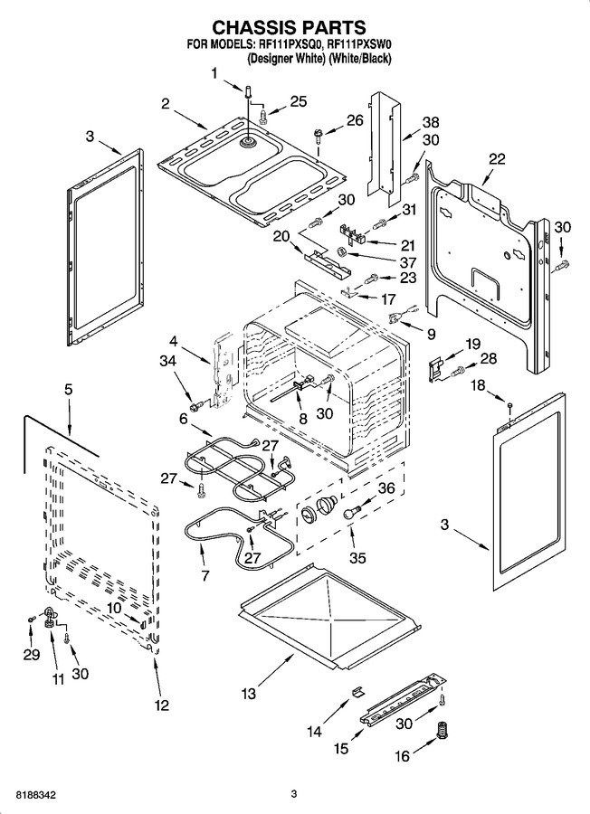 Diagram for RF111PXSQ0