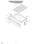 Diagram for 04 - Drawer & Broiler Parts