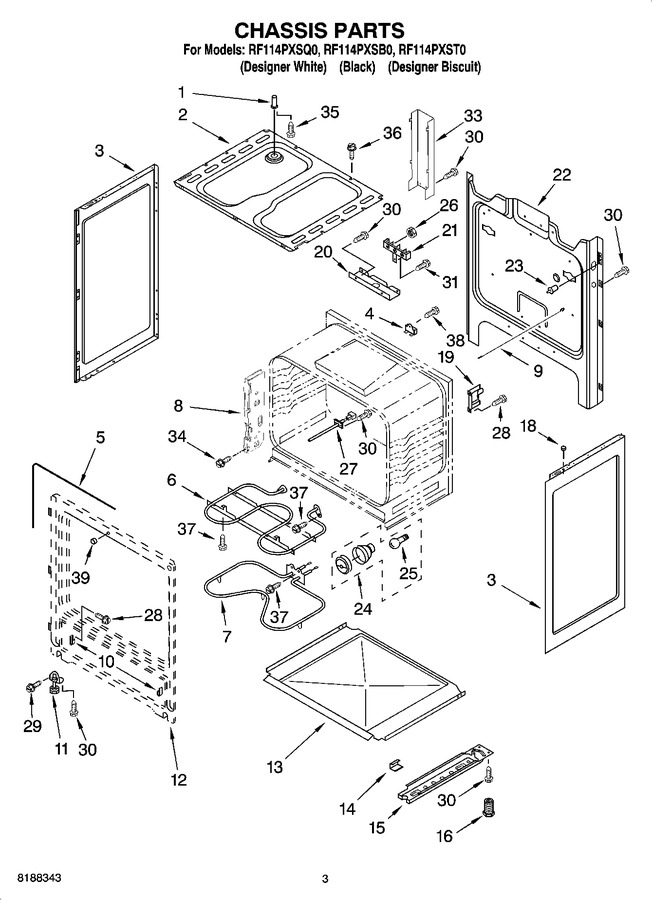 Diagram for RF114PXSB0