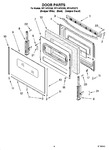 Diagram for 05 - Door Parts, Optional Parts (not Included)