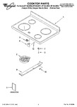 Diagram for 01 - Cooktop Parts