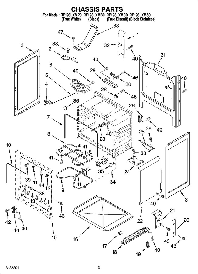 Diagram for RF198LXMC0