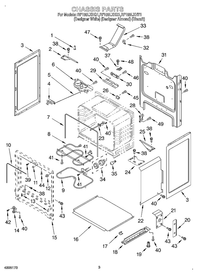 Diagram for RF199LXHZ1