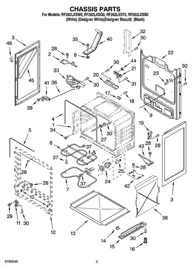 Diagram for RF262LXSW0