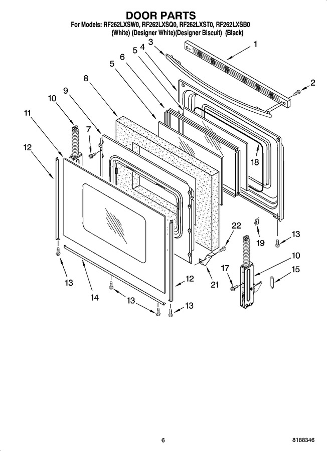 Diagram for RF262LXSW0