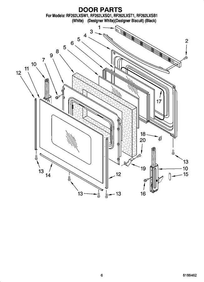 Diagram for RF262LXSQ1