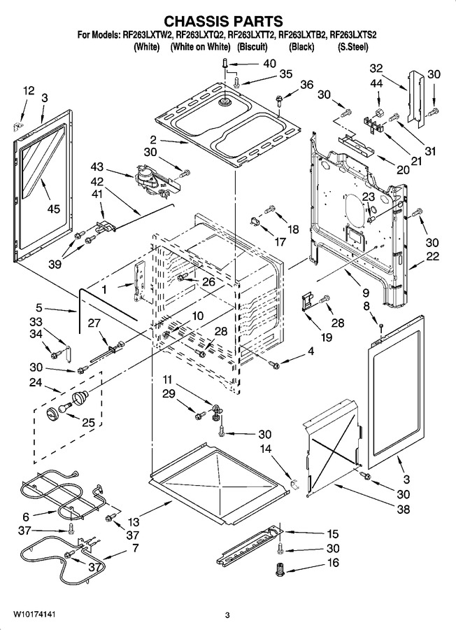 Diagram for RF263LXTW2