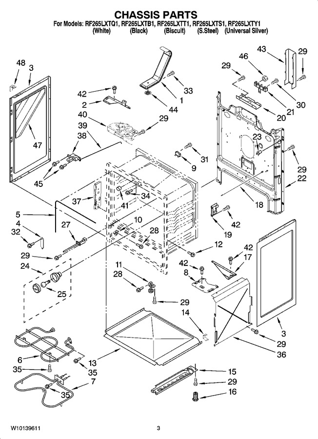 Diagram for RF265LXTQ1