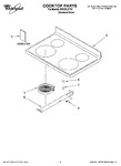 Diagram for 01 - Cooktop Parts