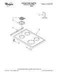 Diagram for 01 - Cooktop Parts