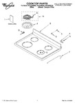 Diagram for 01 - Cooktop, Literature