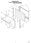 Diagram for 05 - Door Parts, Optional Parts (not Included)