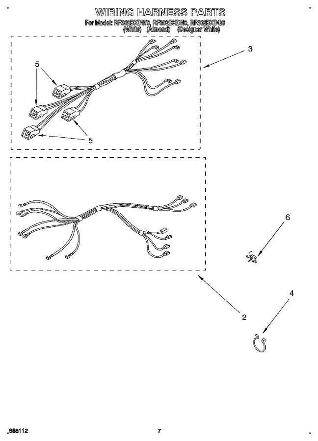 Diagram for RF302BXDN0