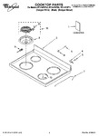 Diagram for 01 - Cooktop Parts