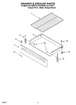 Diagram for 04 - Drawer & Broiler Parts