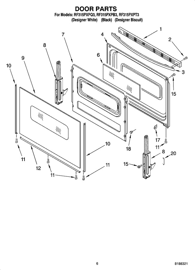 Diagram for RF315PXPB3