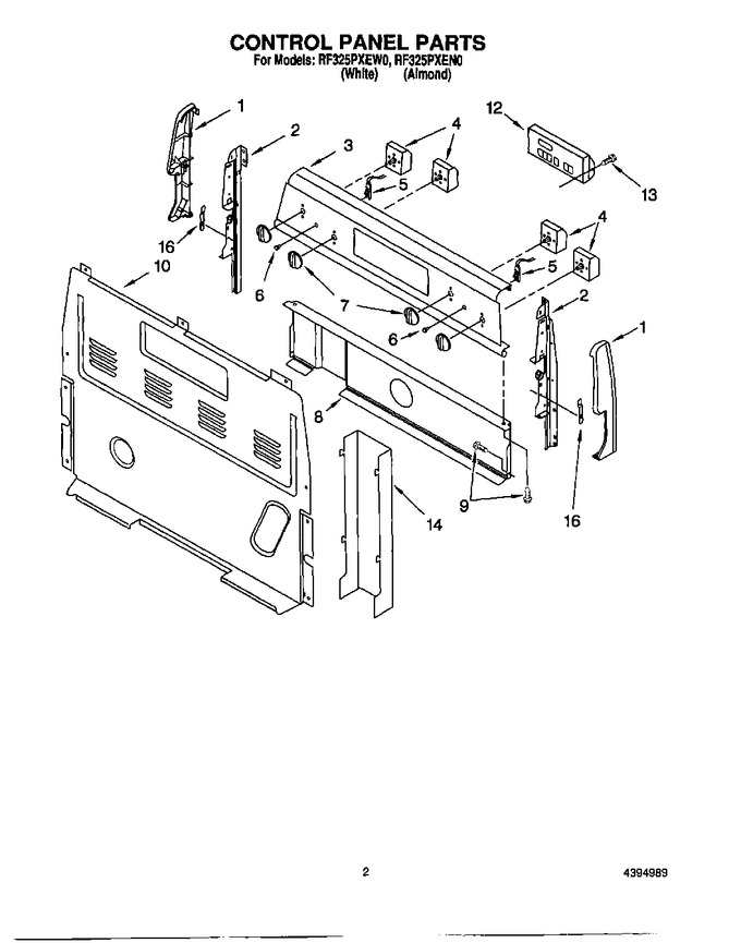 Diagram for RF325PXEN0