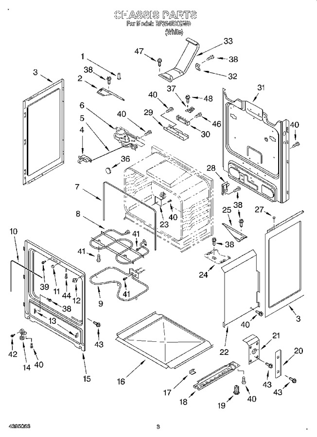 Diagram for RF354BXGW0