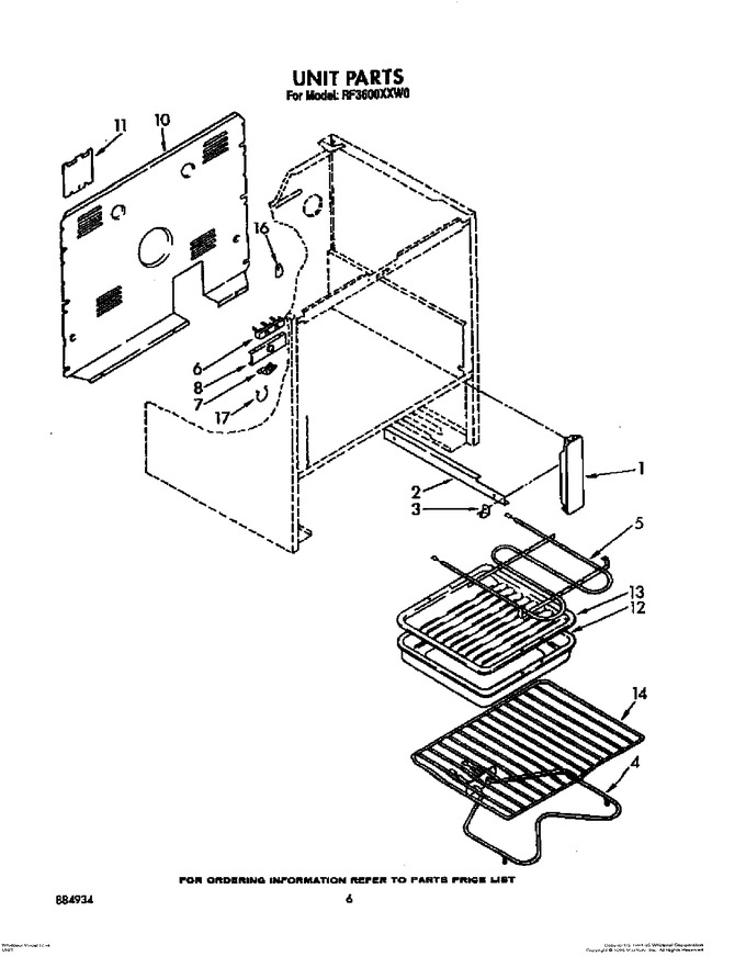 Diagram for RF3600XXN0